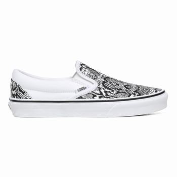 Női Vans Python Classic Slip-on Cipő VA4507182 Fehér